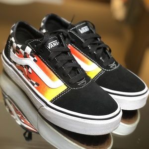 Vans Boys Ward Sneaker - Black